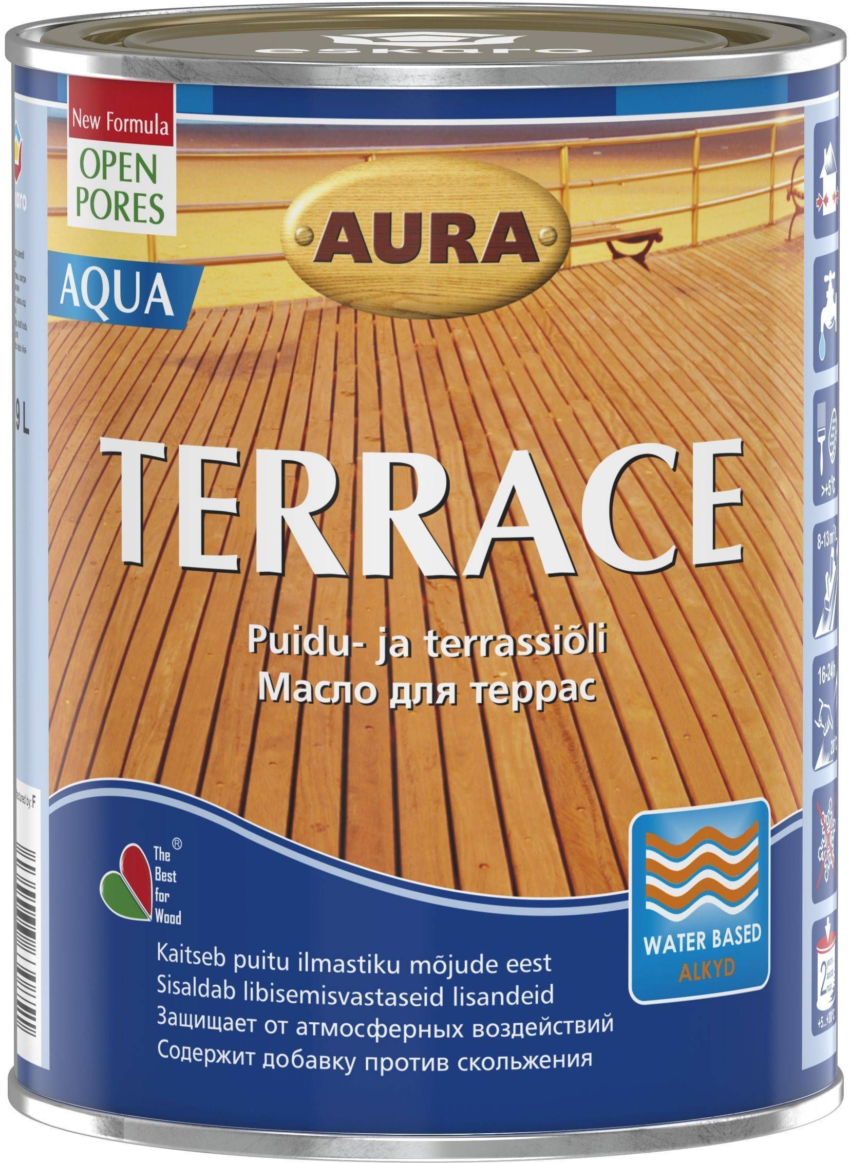 TERRASSIÕLI ESKARO TERRACE AQUA 0,9L PRUUN - Bauhof