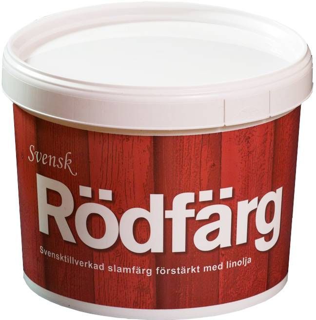 PUNAMULDVÄRV SVENSK RÖDFÄRG 10L - Bauhof