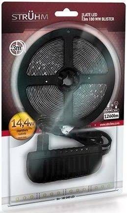 LED RIBAVALGUSTI STRUHM LED180 14,4W 3M 1260LM IP20 WW