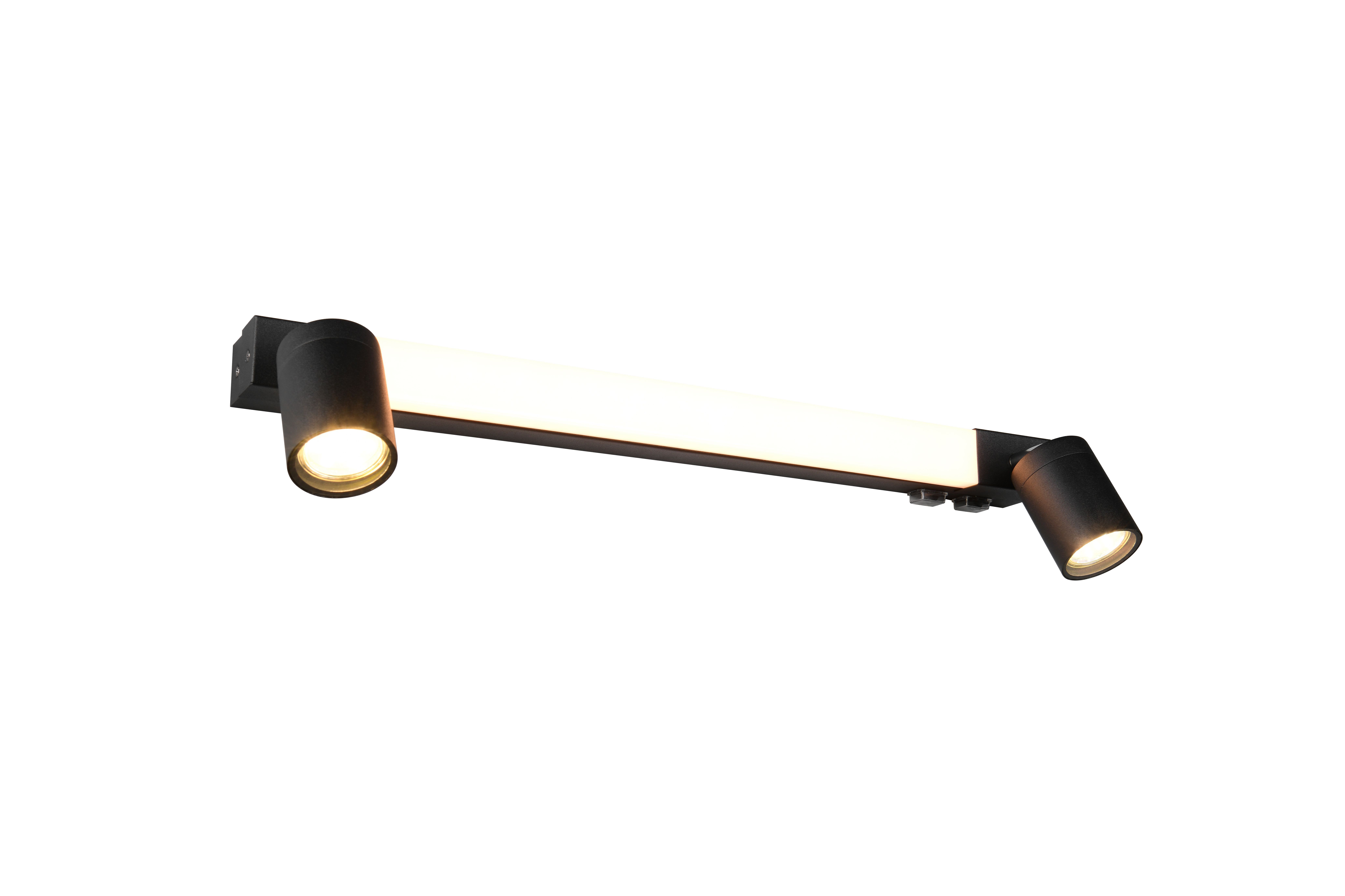 SEINALAMP TRIO ENRICO H2O LED + 2XGU10 60CM MUST MATT